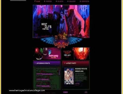 3d Flash Website Templates Free Download Of Jian Shi Dj Dance Floor Flash Templates – Over Millions