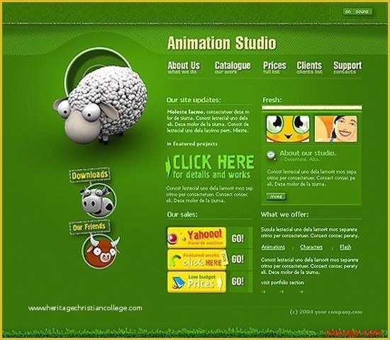 3d Flash Website Templates Free Download Of Sheep Personality Flash Templates – Over Millions Vectors