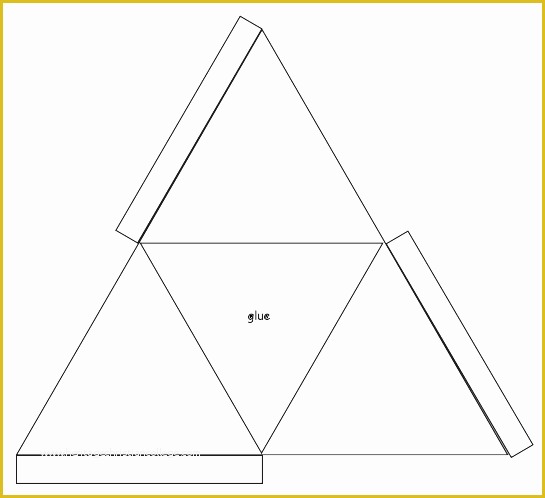 3d Print Templates Free Of 3d Triangle Templates Printable Shapes