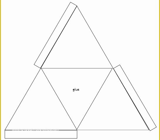 3d Print Templates Free Of 3d Triangle Templates Printable Shapes