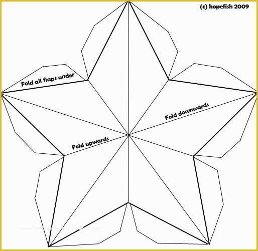 3d Print Templates Free Of 5 Best Of 3d Star Printable Template 3d Christmas