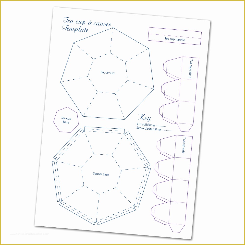 3d Print Templates Free Of 8 Best Of Free Printable Tea Cup Template 3d