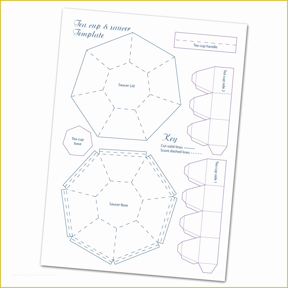 3d Print Templates Free Of 8 Best Of Free Printable Tea Cup Template 3d