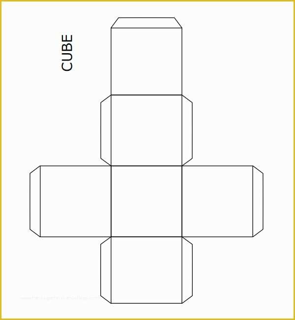 3d Print Templates Free Of 9 Sample Cube Templates