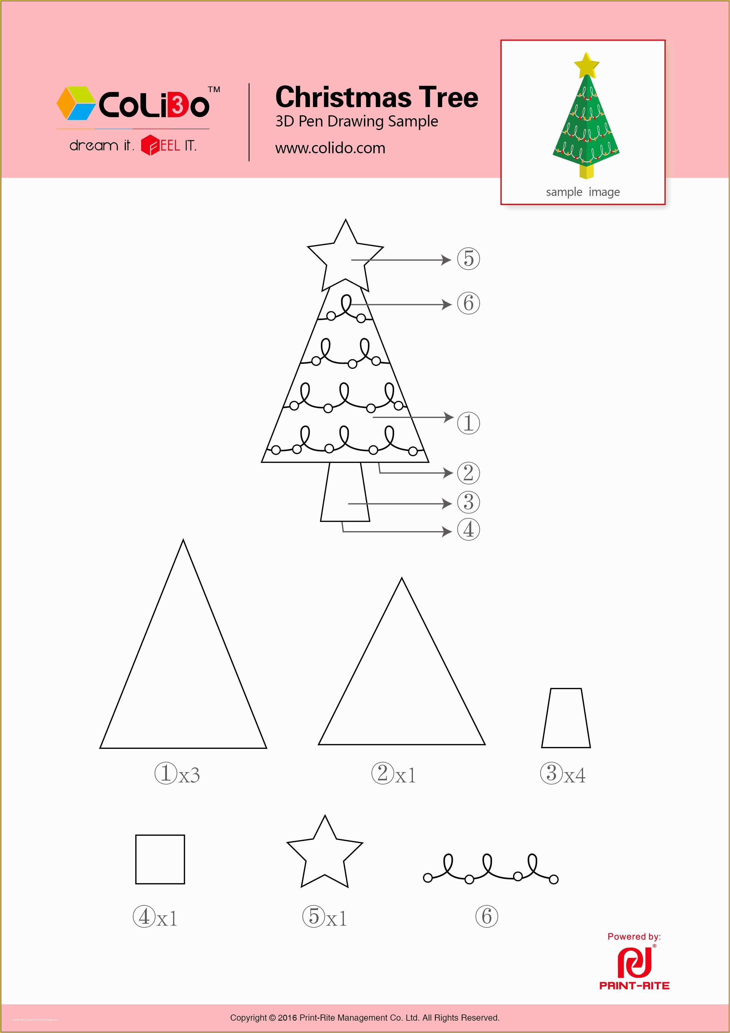 3d Print Templates Free Of Stencils for 3d Pen