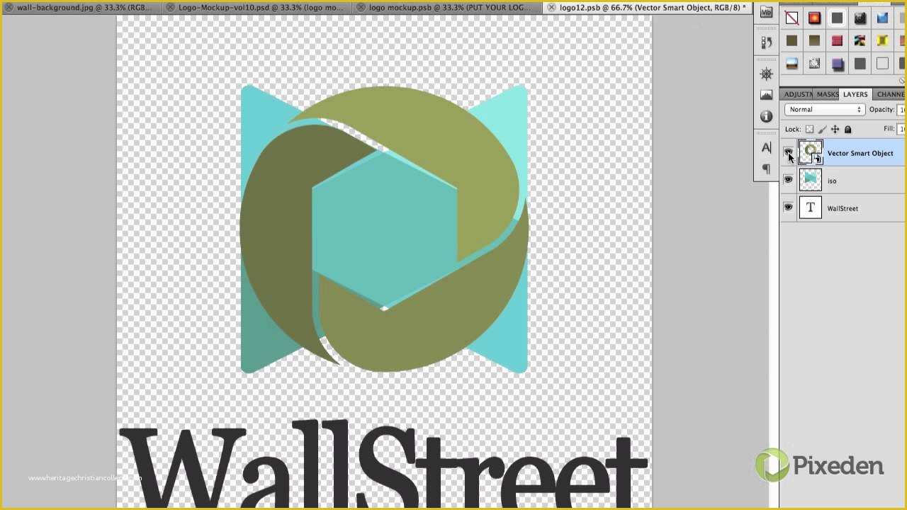 3d Wall Logo Mockup Template Free Of 3d Wall Logo Mock Up Template Tutorial Pixeden