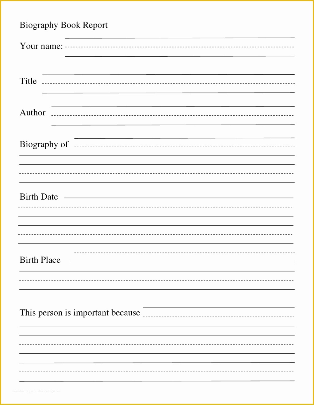 3rd Grade Book Report Template Free Of Second Grade Book Report 