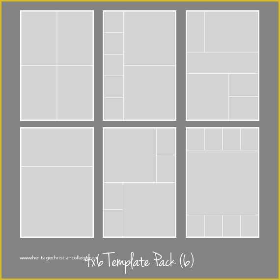 4x6 Photo Collage Template Free Of 4x6 Template Pack Collage Graphers Storyboard