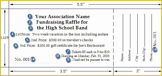 50 50 Raffle Ticket Template Free Of Baseball Raffle Ticket 002 Ticket Printing