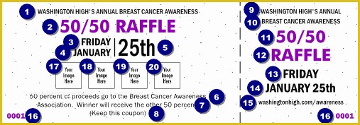 50 50 Raffle Ticket Template Free Of Raffle Flyer Templates Prize Cash 5050 Fundraising