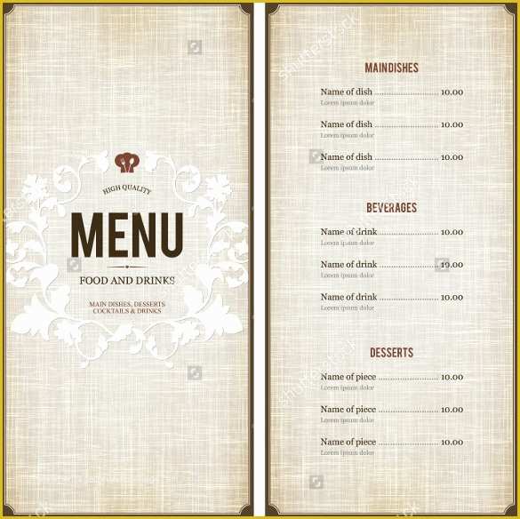 50s Diner Menu Templates Free Download Of Menu Designs Templates Daily Quotes About Love