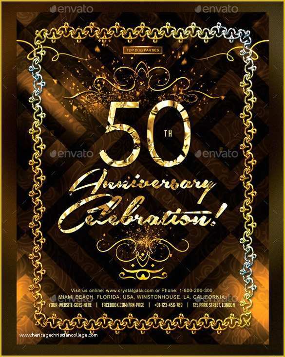 50th Birthday Invitation Templates Word Free Of 45 50th Birthday Invitation Templates – Free Sample