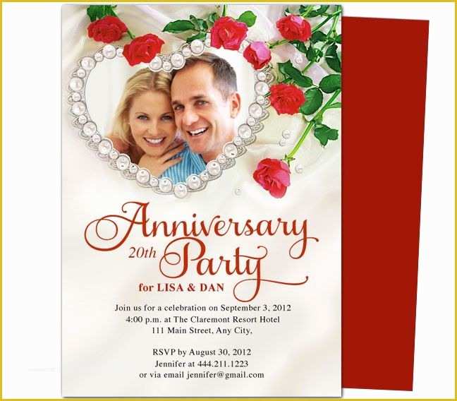 50th Wedding Anniversary Invitations Free Templates Of 9 Best Images About 25th & 50th Wedding Anniversary