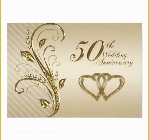 50th Wedding Anniversary Invitations Free Templates Of Free Printable 50th Anniversary Invitations