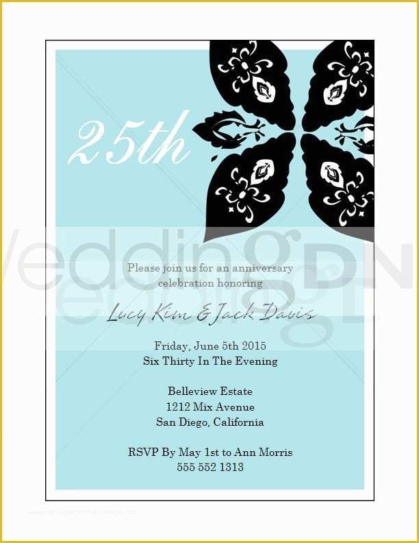 50th Wedding Anniversary Invitations Templates Free Download Of 50th Wedding Invitations Template Free software and
