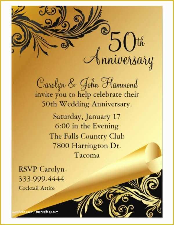 50th Wedding Anniversary Invitations Templates Free Download Of 8 Wedding Party Program Templates Psd Vector Eps Ai