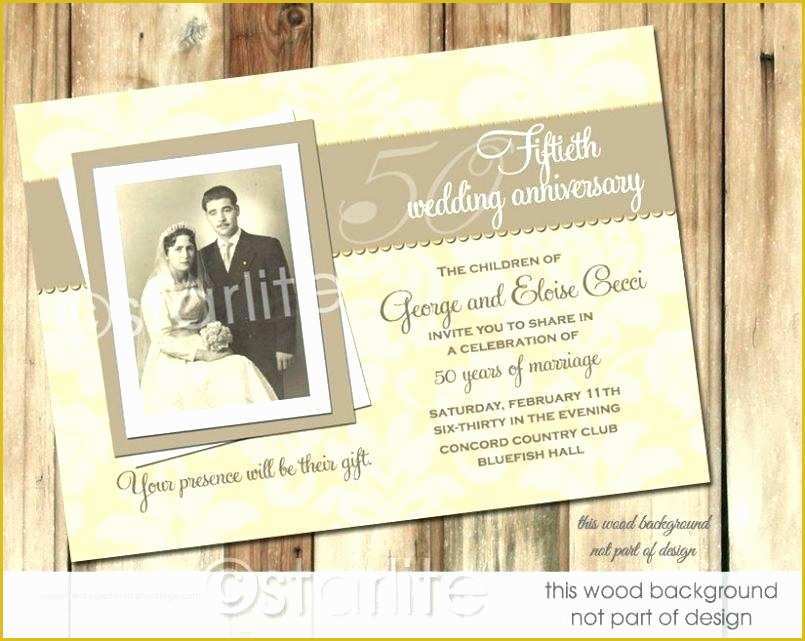 50th Wedding Anniversary Invitations Templates Free Download Of Wedding Anniversary Background Free Template Download 50th