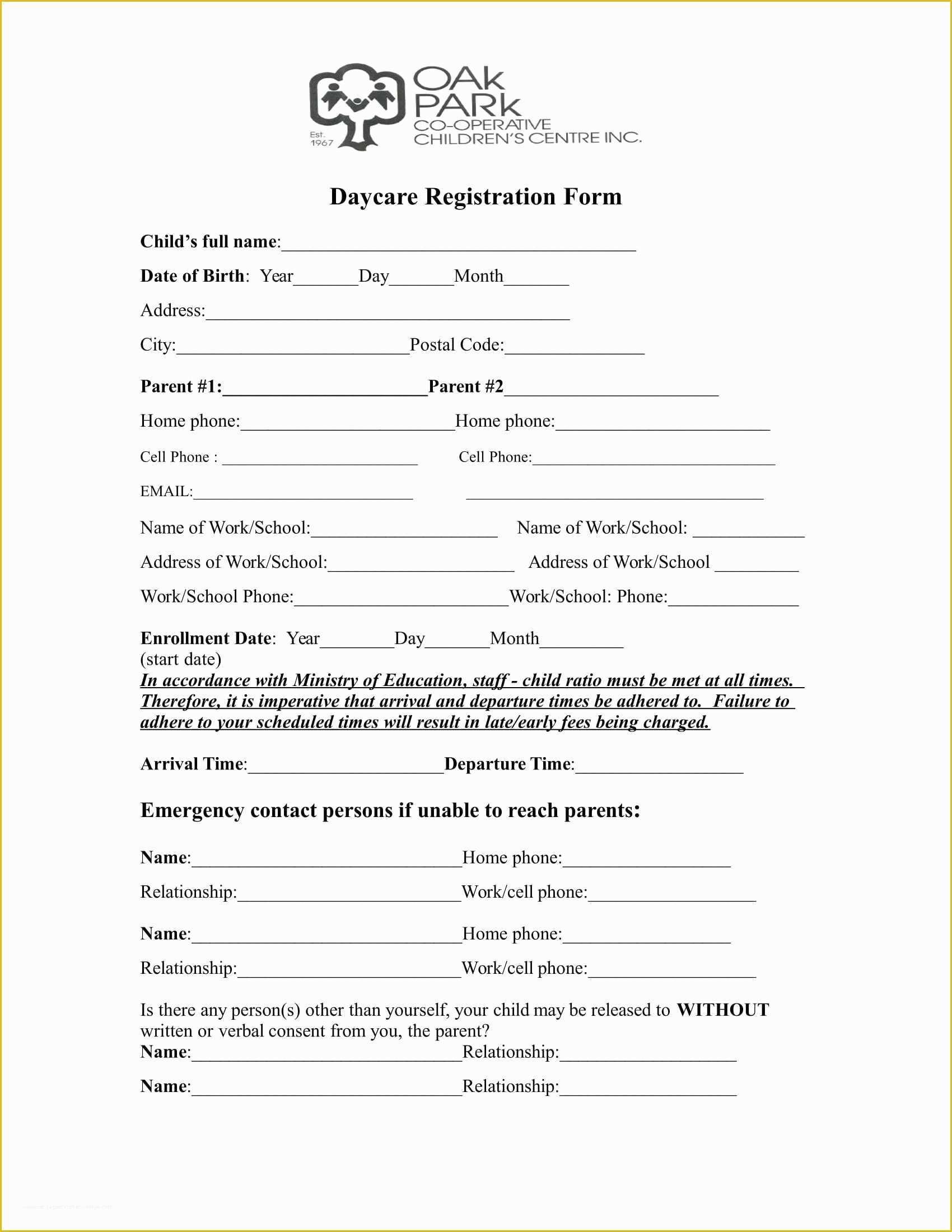 46 5k Registration form Template Free