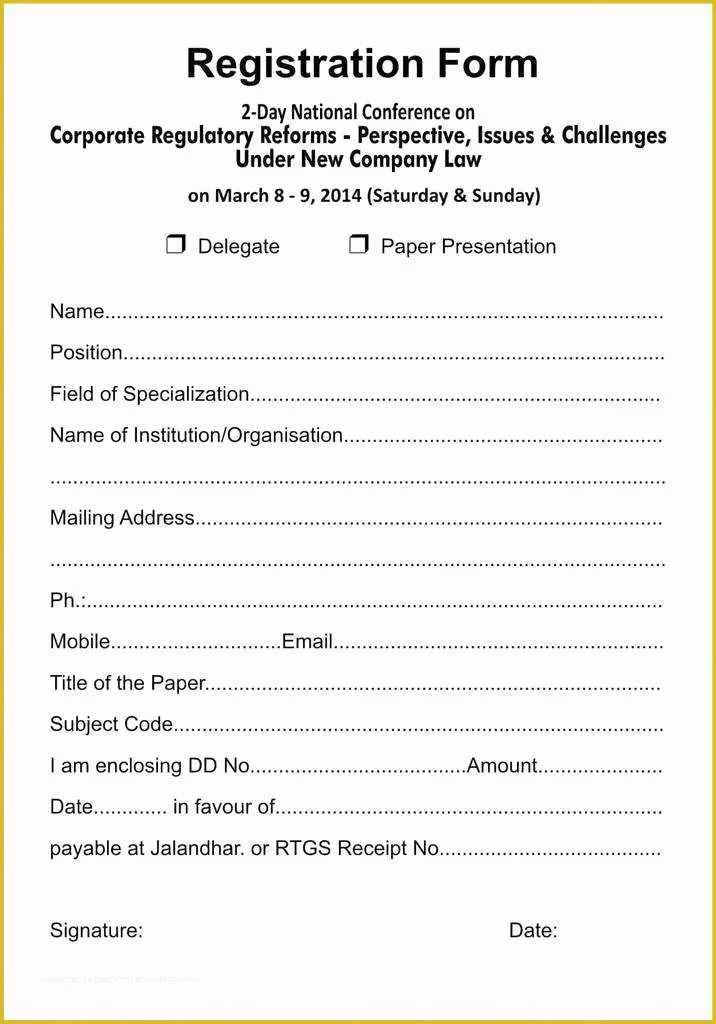 5k Registration form Template Free Of Fresh Free 5k Registration form Template Models form Ideas