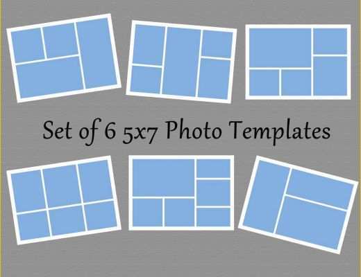 5x7 Collage Template Free Of 5x7 Template Collage Story Board Layered Psd Files Set