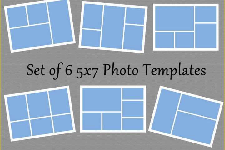 5x7 Collage Template Free Of 5x7 Template Collage Story Board Layered Psd Files Set