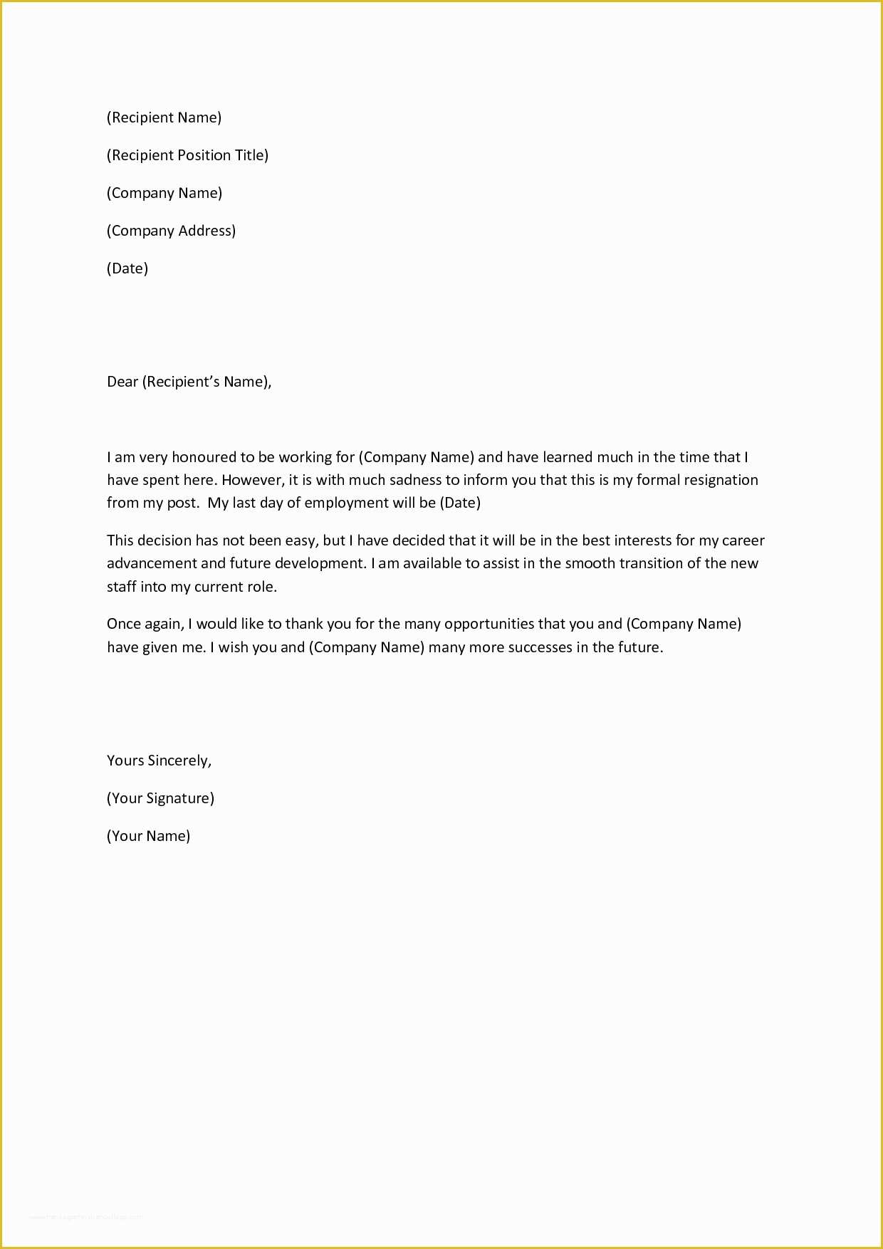 609 Letter Template Free Of 609 Letter Template Free Examples