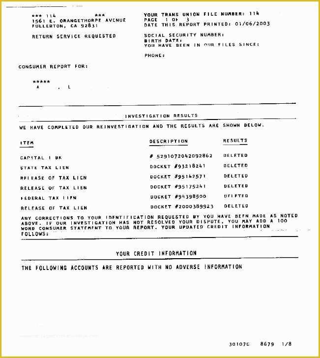 609 Letter Template Free Of Credit Dispute Letters Section 609 Fcra Credit Dispute