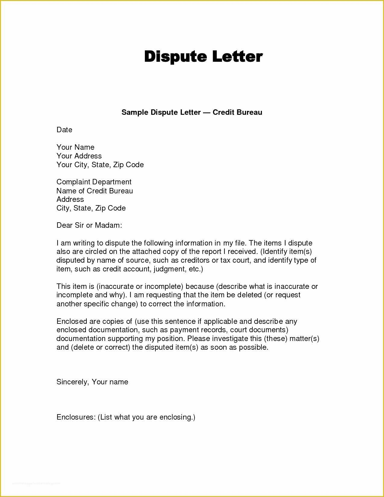 609-letter-template-free-of-dispute-letter-to-credit-bureau-template