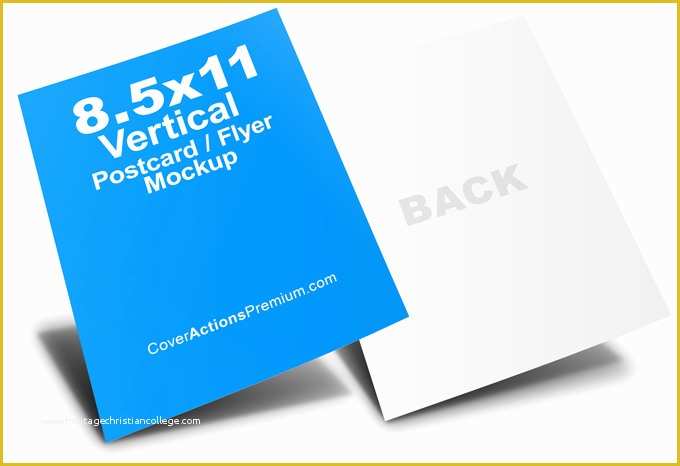 8.5 X 11 Flyer Template Free Of 8 5 X 11 Vertical Flyer Mockup