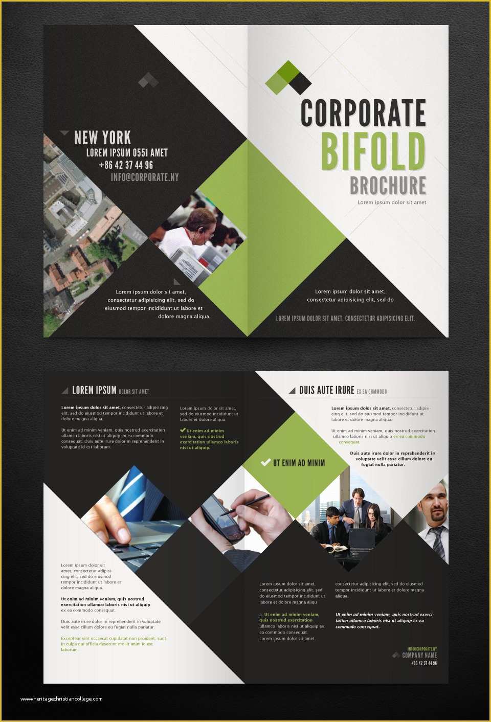 8.5 X 11 Flyer Template Free Of Corporate Bi Fold Brochure Template