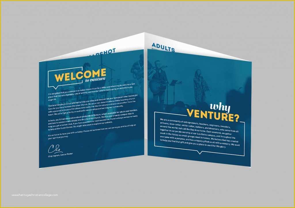 8.5 X11 Brochure Template