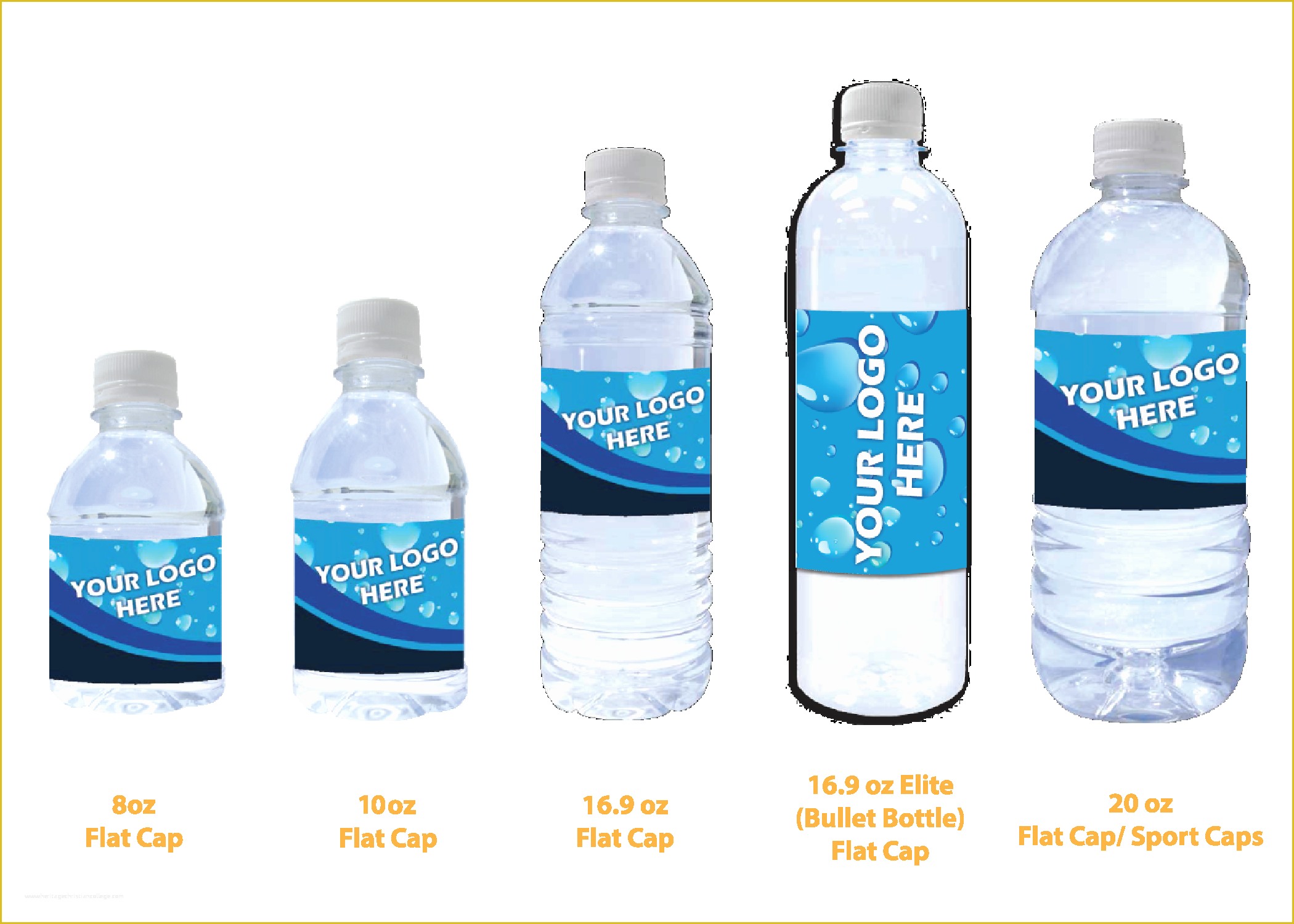 8 Oz Water Bottle Label Template Free Of Bism