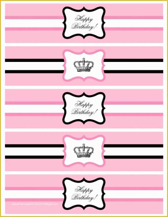 8 Oz Water Bottle Label Template Free Of Over the top Dessert Tables Bollywood Parties and Pretty