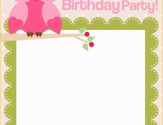 80&amp;#039;s theme Party Invitation Templates Free Of Owl Birthday Party with Free Printables How to Nest for