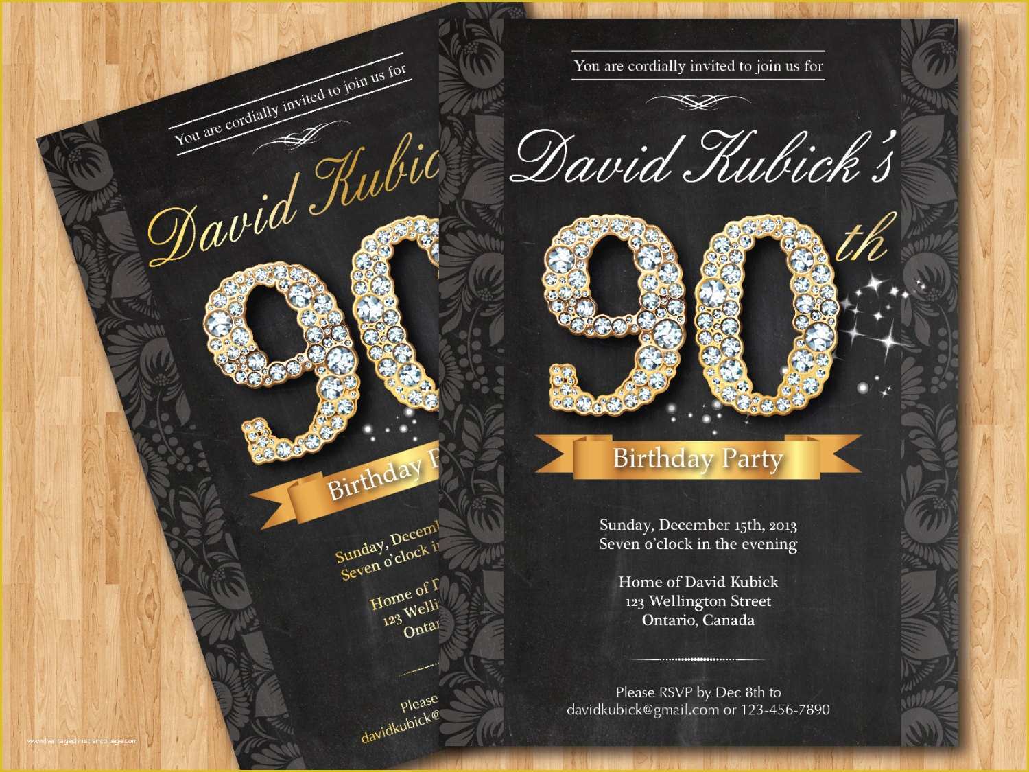 90th Birthday Party Invitations Templates Free Of Free Printable 90th Birthday Invitations – Free Printable