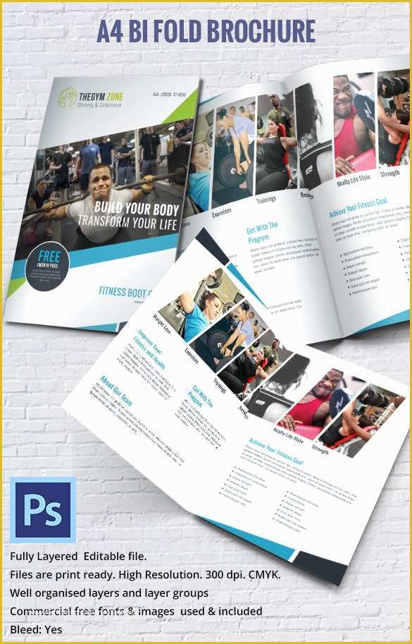 A4 Size Brochure Templates Psd Free Download Of 19 Bi Fold Brochure Templates – Free Word Pdf Psd Eps
