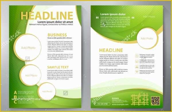 A4 Size Brochure Templates Psd Free Download Of 21 Green Brochures Editable Psd Ai Vector Eps format