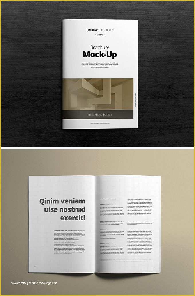 A4 Size Brochure Templates Psd Free Download Of A4 Brochure Mockup Free Psd Template