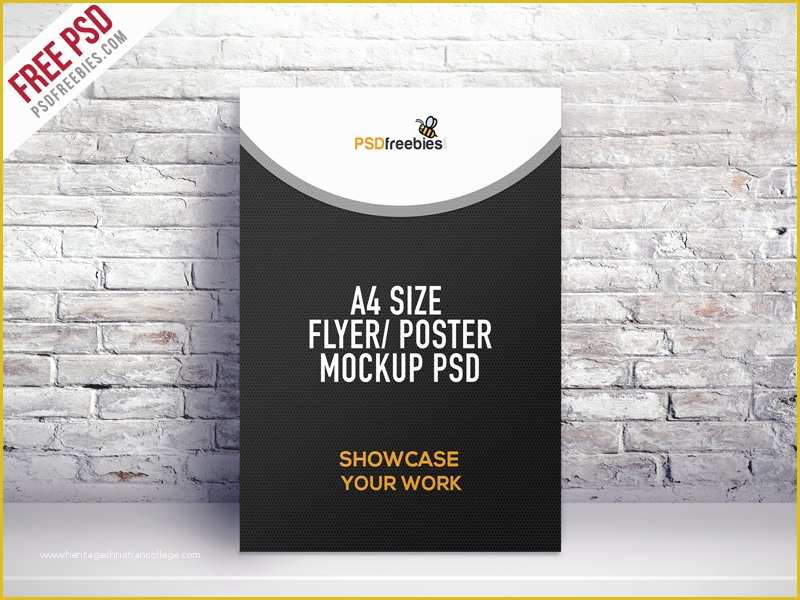 A4 Size Brochure Templates Psd Free Download Of A4 Size Flyer Poster Mockup Psd Download Psd