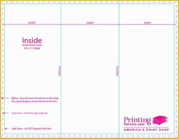 A4 Size Brochure Templates Psd Free Download Of A4 Tri Fold Brochure Template 16 Awsome Brochure Sizes and
