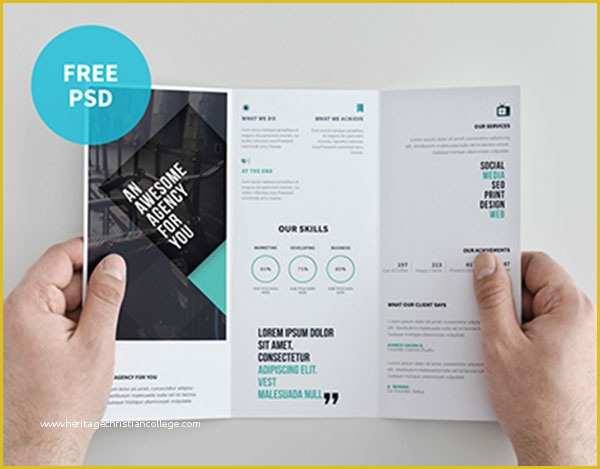 A4 Size Brochure Templates Psd Free Download Of Free Brochure Mockup Templates 22 Free Psd Brochure Mockup