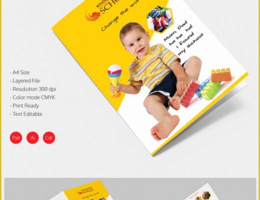 A4 Size Brochure Templates Psd Free Download Of School Brochure 22 Download In Psd Vector Pdf