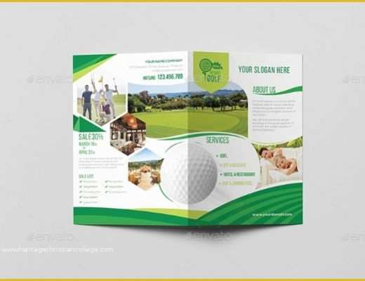 A5 Size Brochure Templates Psd Free Download Of 12 Golf Brochures Free Psd Ai Eps format Download