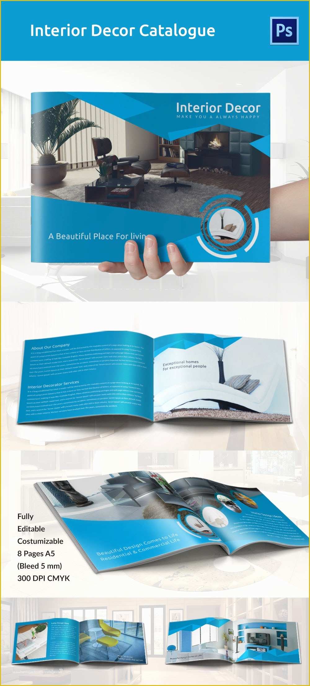 A5 Size Brochure Templates Psd Free Download Of 17 Interior Decoration Brochure – Free Word Psd Pdf