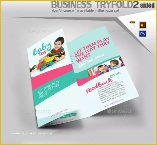 A5 Size Brochure Templates Psd Free Download Of 20 Daycare Brochure Templates Psd Vector Eps Jpg