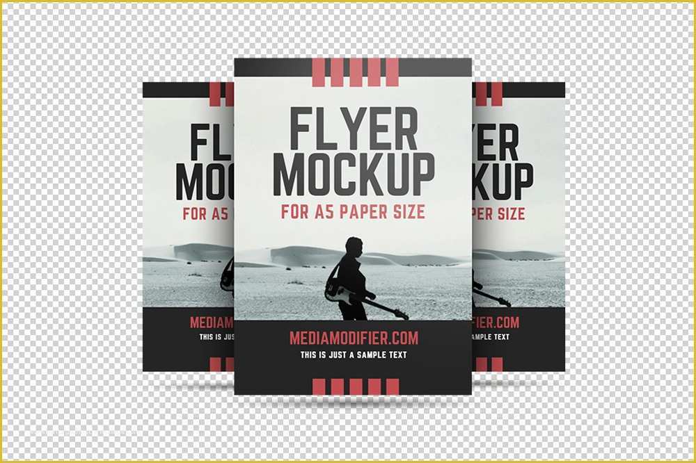 A5 Size Brochure Templates Psd Free Download Of A5 Flyer Mockup Generator Template Mediamodifier Free