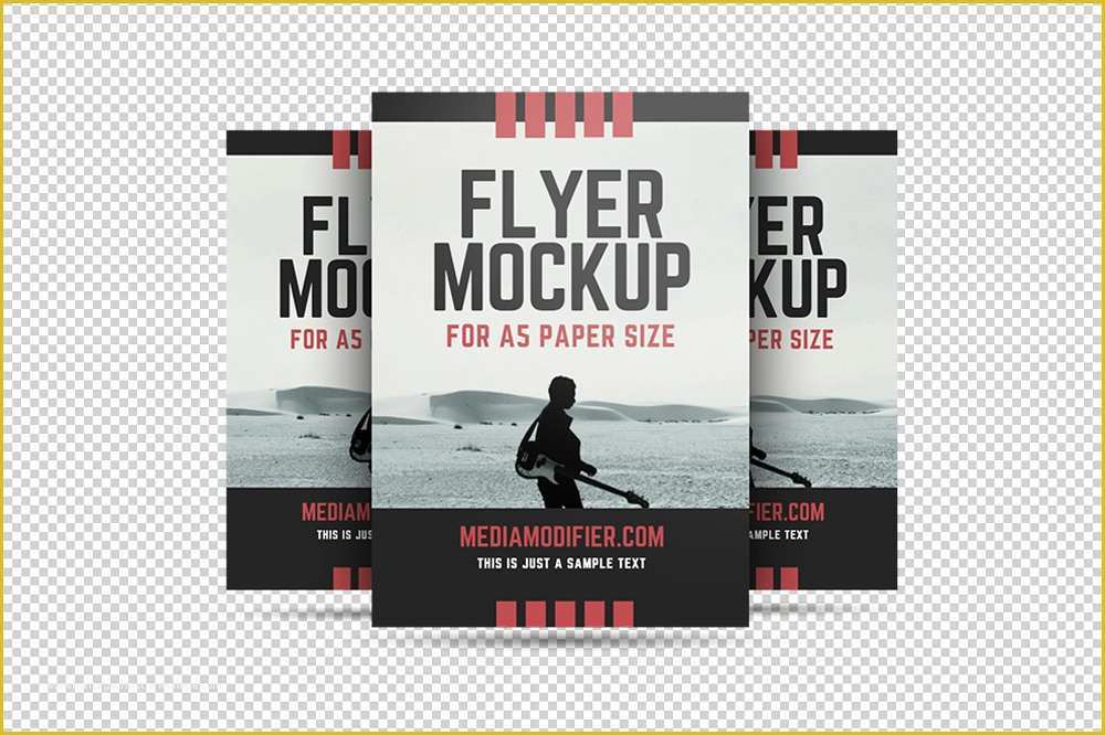 Download A5 Size Brochure Templates Psd Free Download Of A5 Flyer Mockup Generator Template Mediamodifier ...