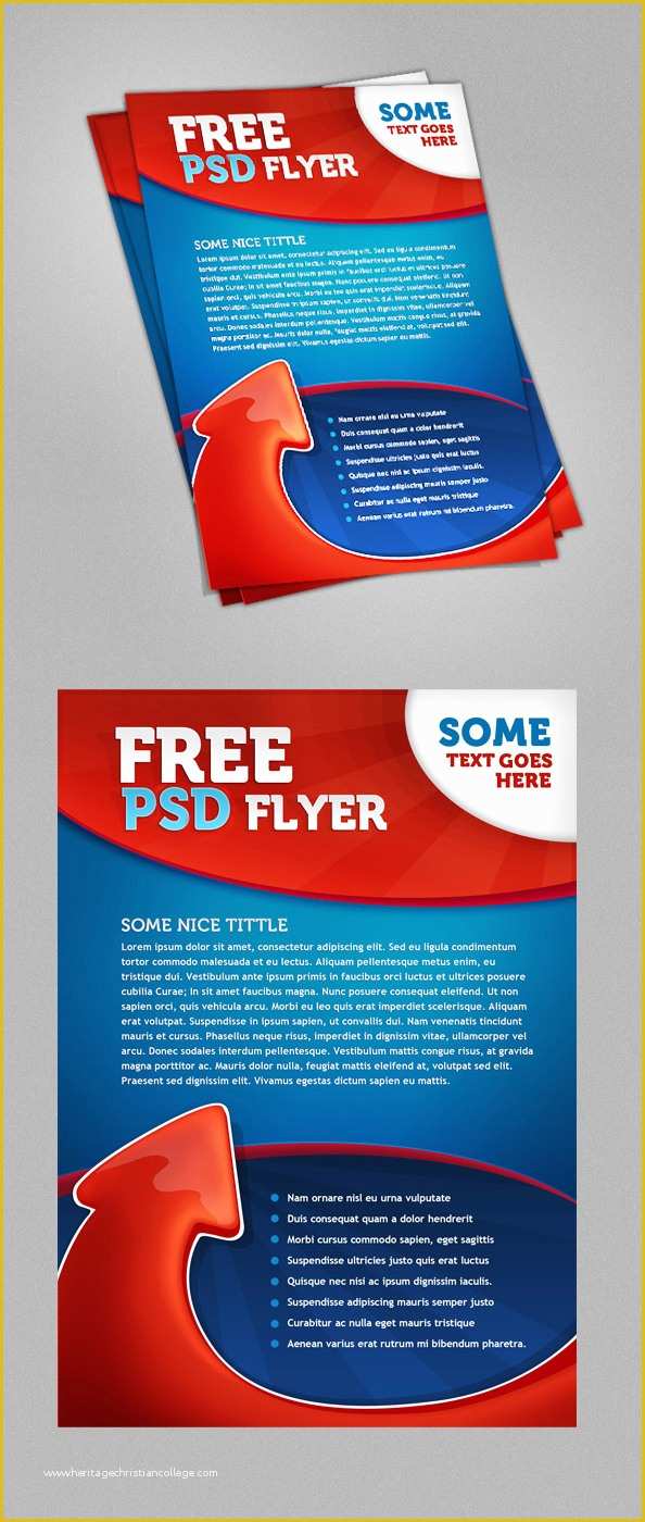 A5 Size Brochure Templates Psd Free Download Of Psd Flyer Template Free Psd Files
