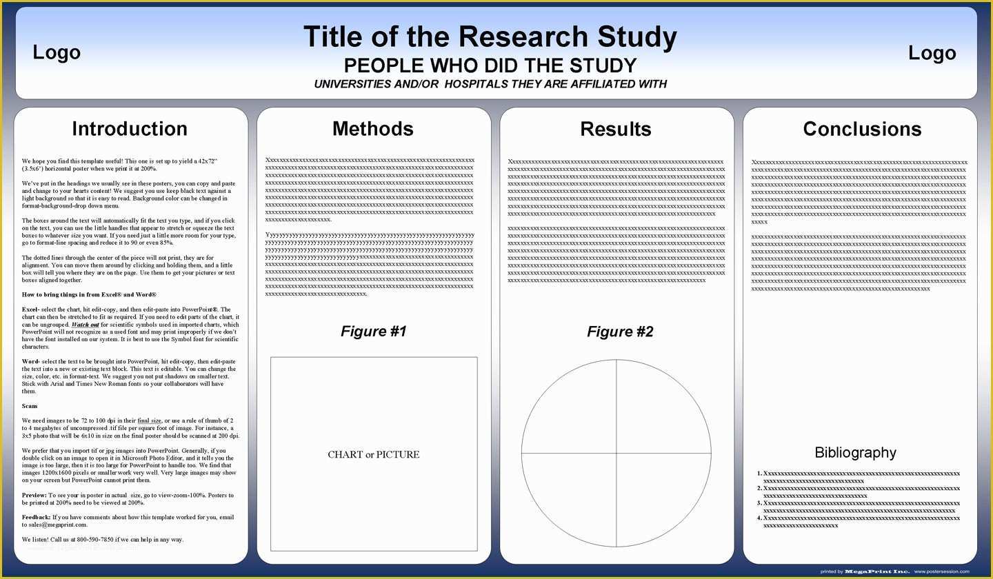 Academic Poster Template Free Of Free Powerpoint Scientific Research Poster Templates for