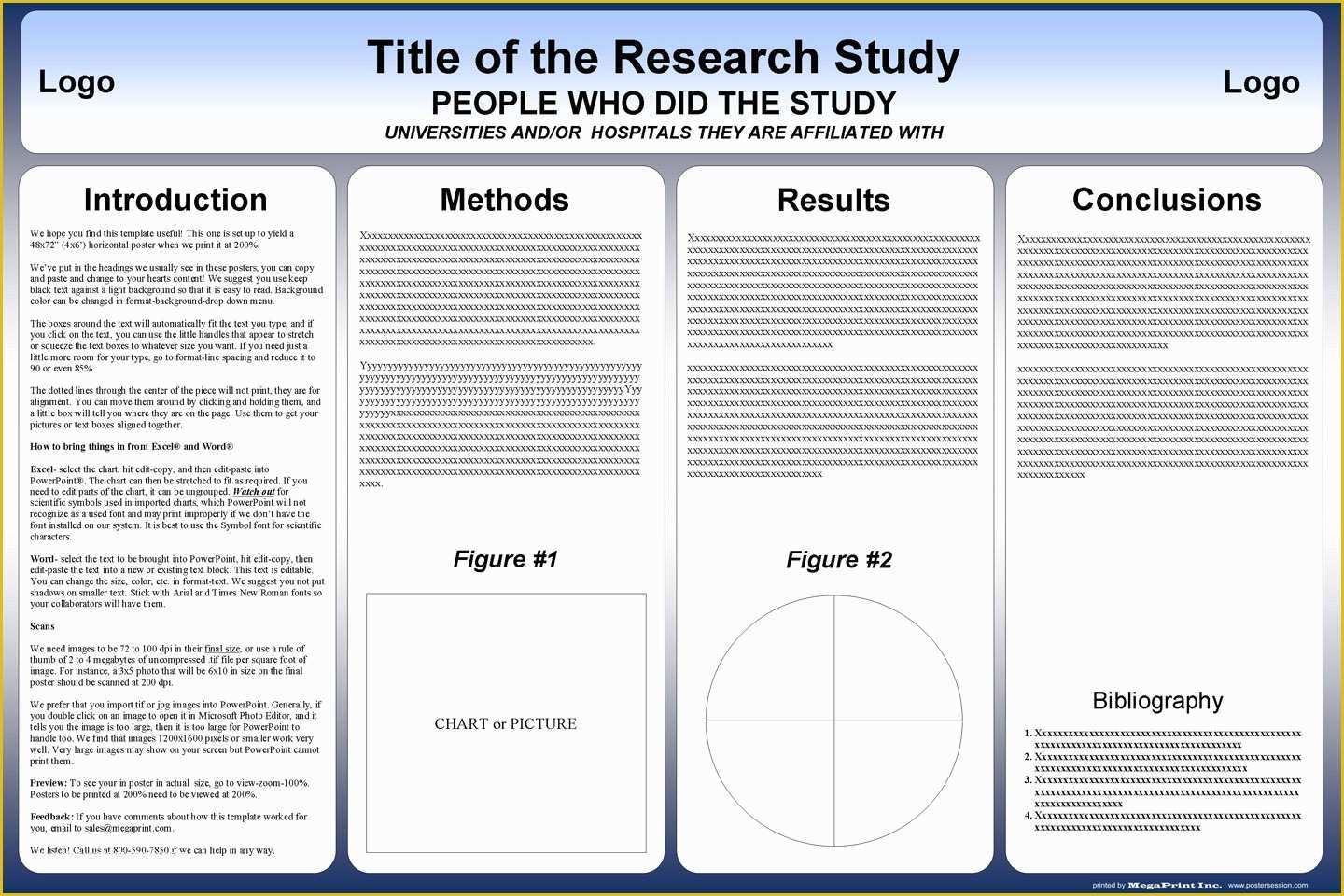 Academic Poster Template Free Of Free Powerpoint Scientific Research Poster Templates for